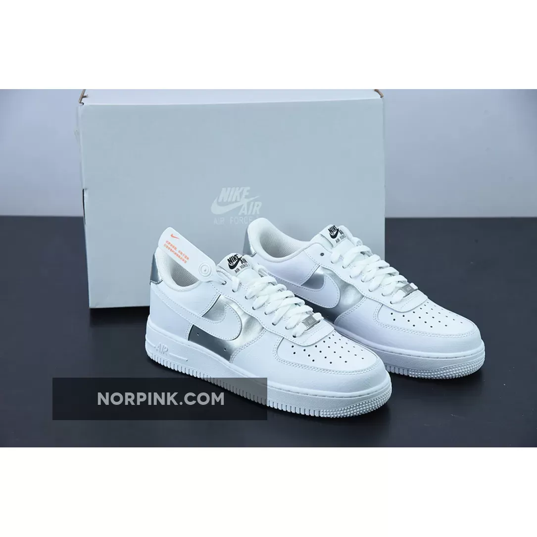 Nike Air Force 1 Low White/Metallic Silver DD8959-104 / metallic silver air force 1