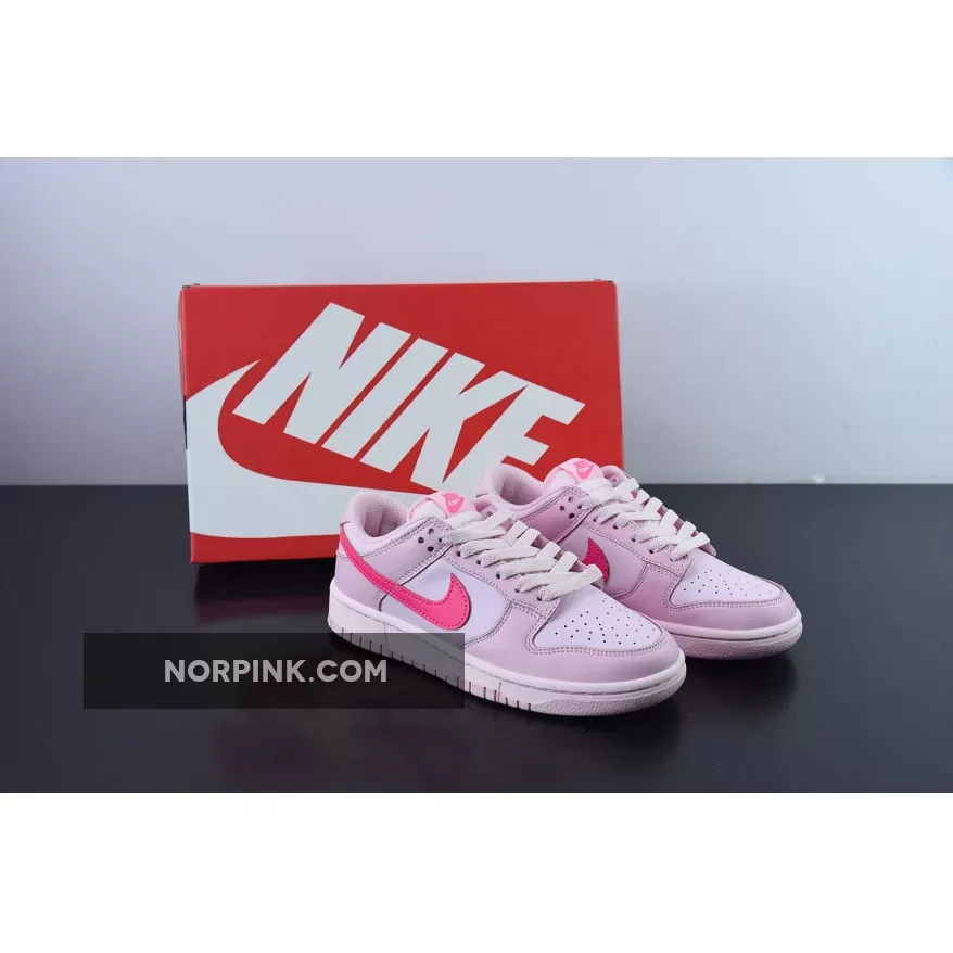 Discount Pink Dinks Nike Dunk Low GS Triple Pink DH9765-600