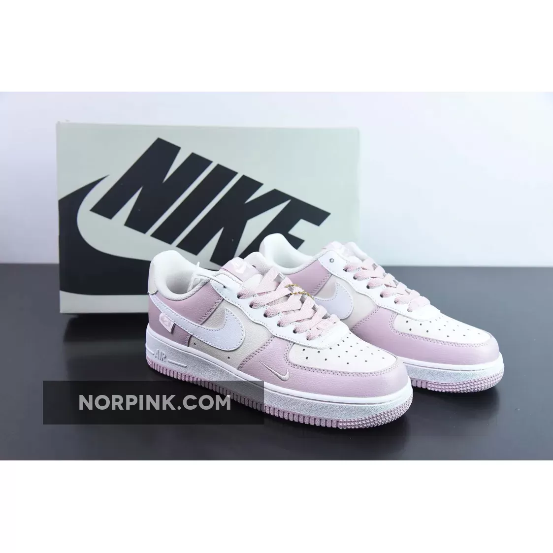 Custom Nike Air Force 1 White Pink Online Sale