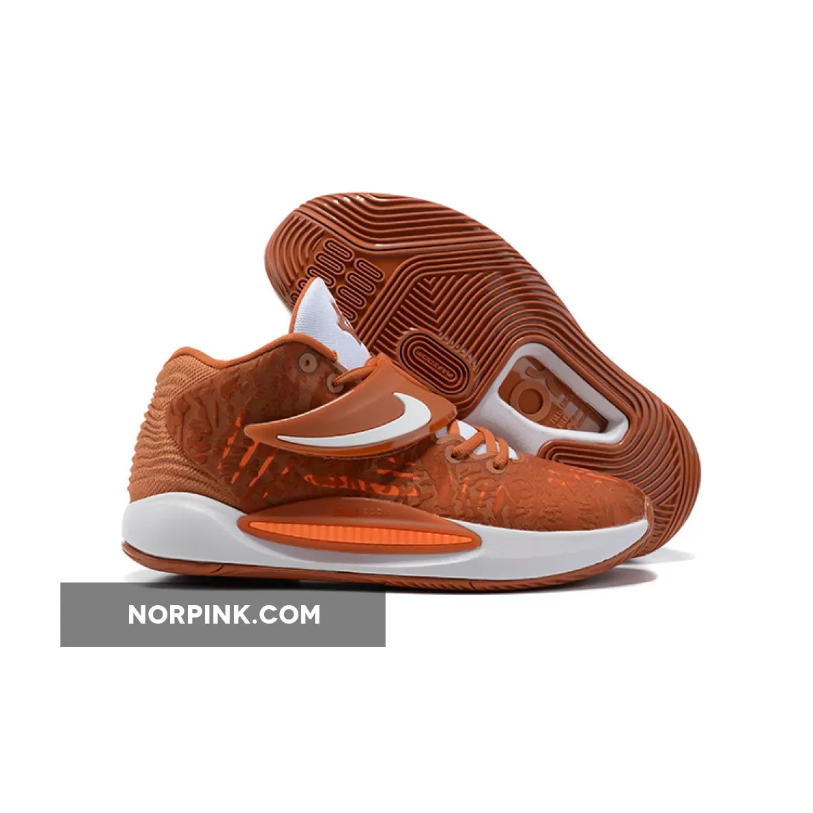 Nike KD 14 Brown White / brown and white nike