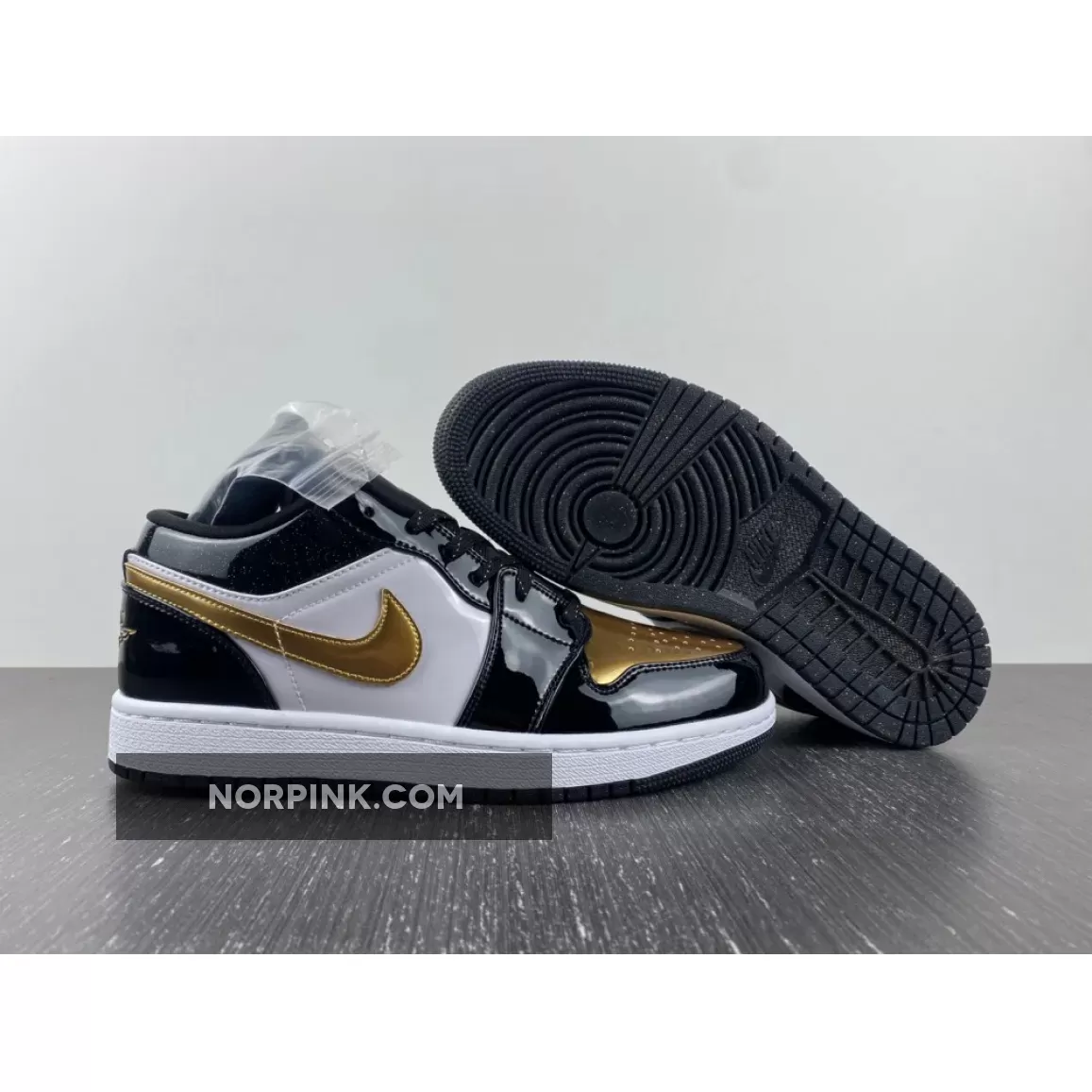 Where To Buy Air Jordan 1 Low GS Gold Toe DR6970-071