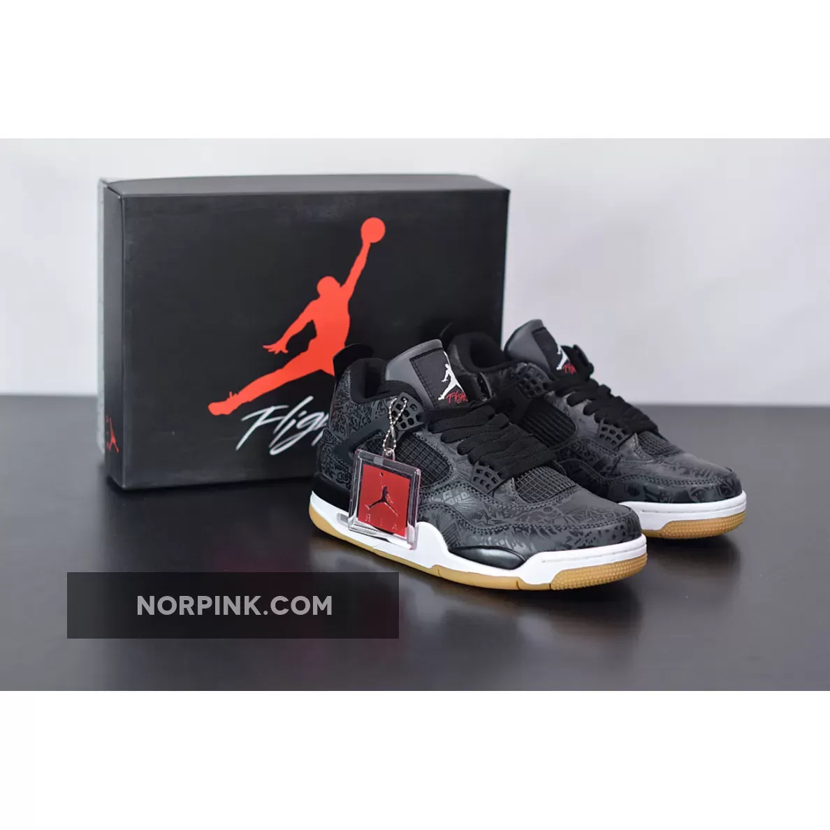 Air Jordan 4 SE Laser 'Black Gum' CI1184-001 Discount