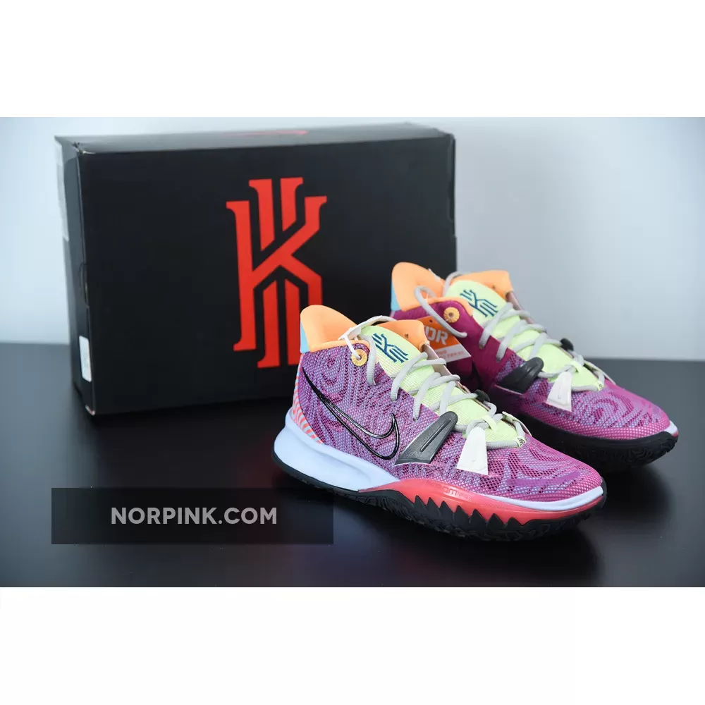 Nike Kyrie 7 Creator Nike Kyrie 7 'Creator' Active Fuchsia/Black/Ghost/Multi-Color DC0588-601