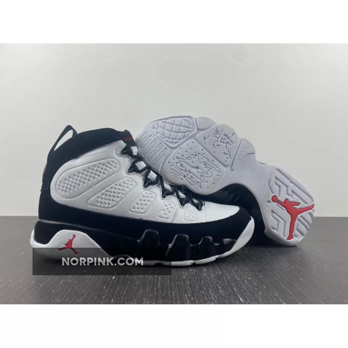 Air Jordan 9 OG White/True Red-Black 302370-112