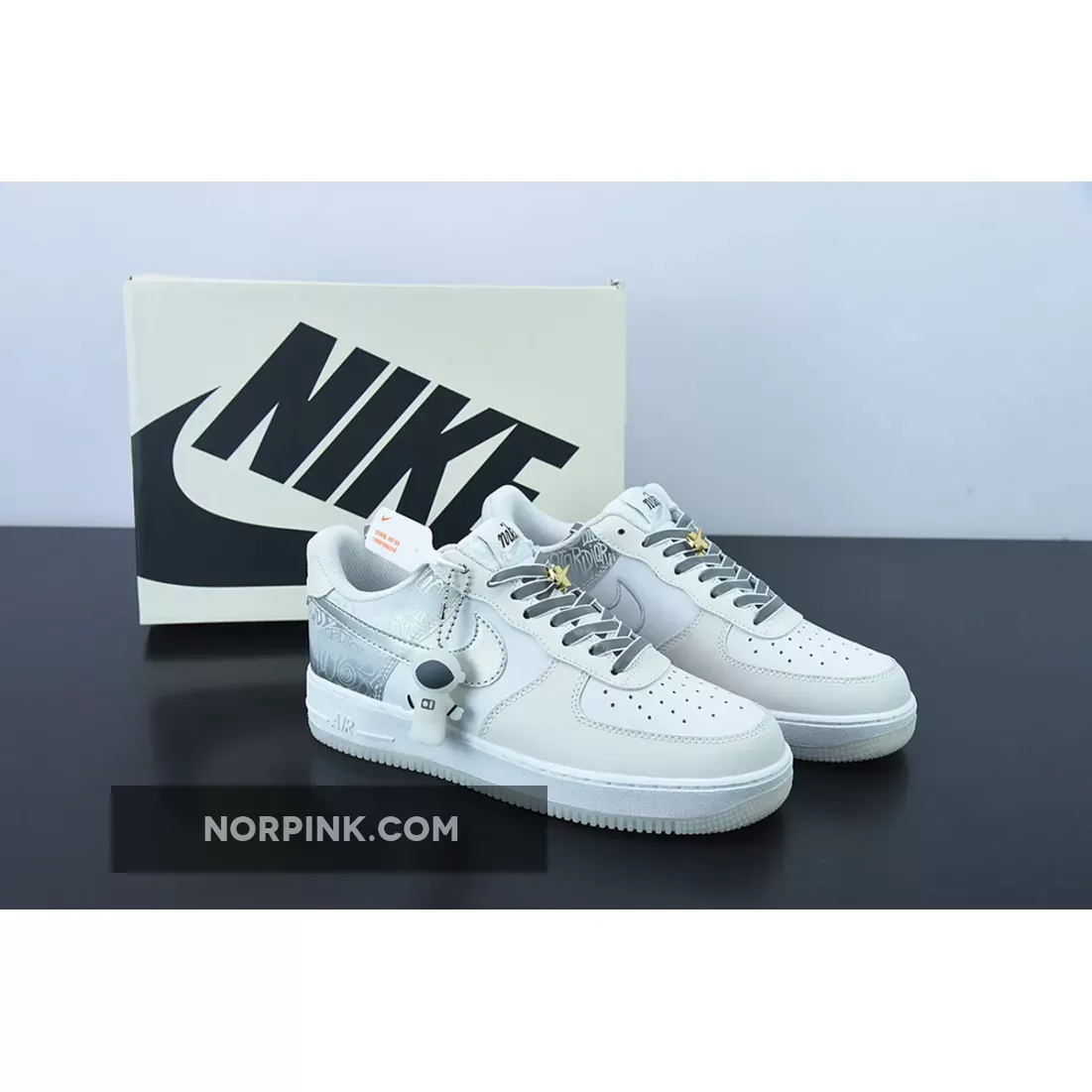 Nike Air Force 1 Low White Silver nike air force 1 '07 lv8 4 white silver