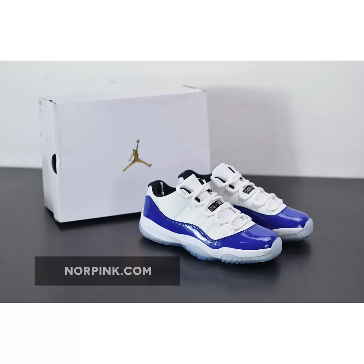 Air Jordan 11 Low Wmns Sketch WHITE/BLACK-CONCORD AJ11 #concord blue jordan 11