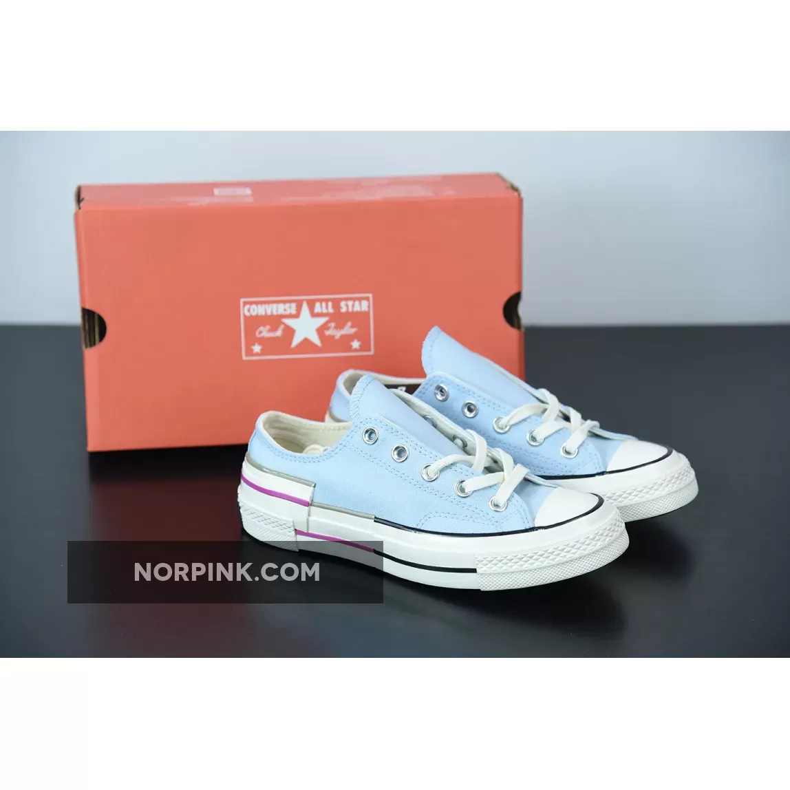 Converse Colorblock Chuck 70 Low Top Chambray Blue 570789C / chambray blue converse