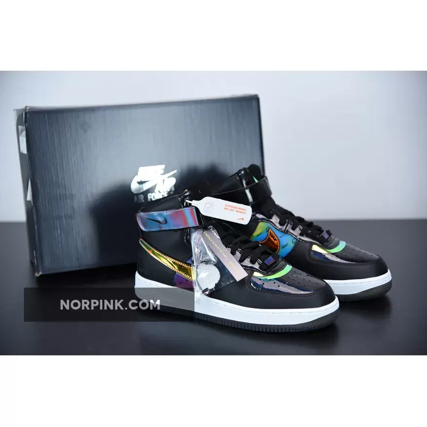 Nike Air Force 1 High 'Have A Good Game' Black/Multi-Color / colored air force 1