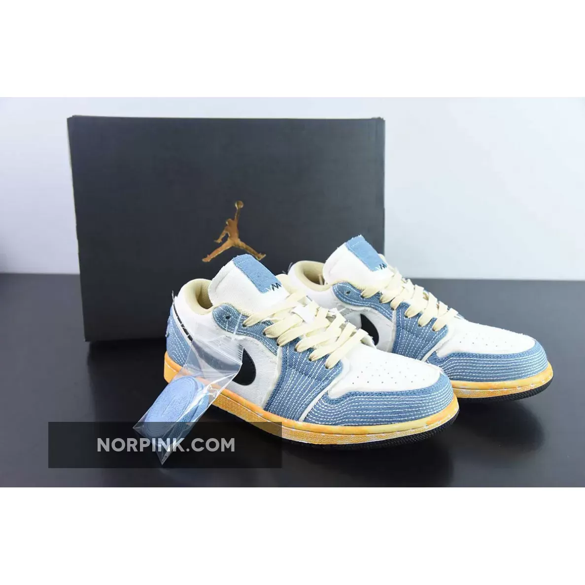 Air Jordan 1 Low Sashiko Denim New Arrival