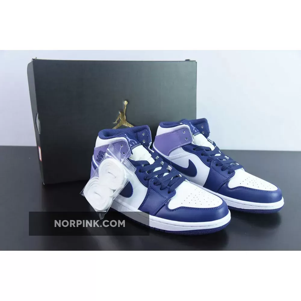 Air Jordan 1 Mid Blueberry