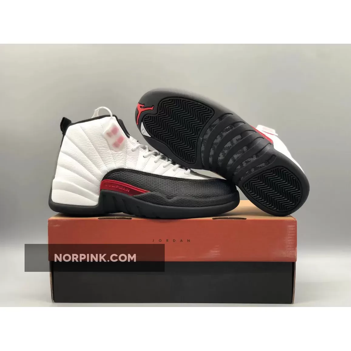 Air Jordan 12 "Red Taxi" White/Gym Red-Black