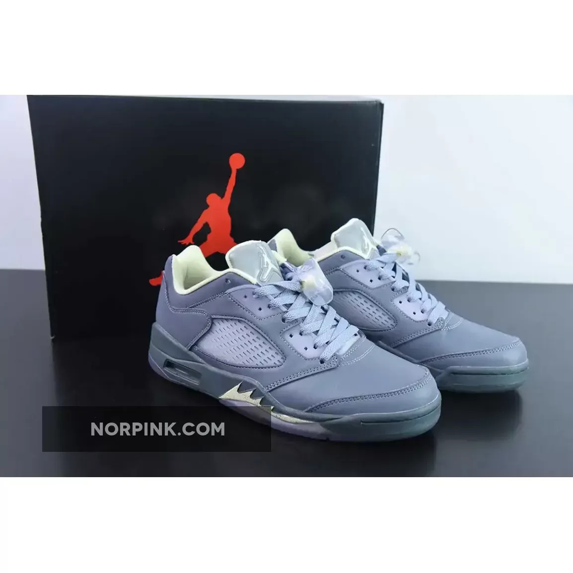 Air Jordan 5 Low "Festival Lights" Indigo Haze/Fire Red