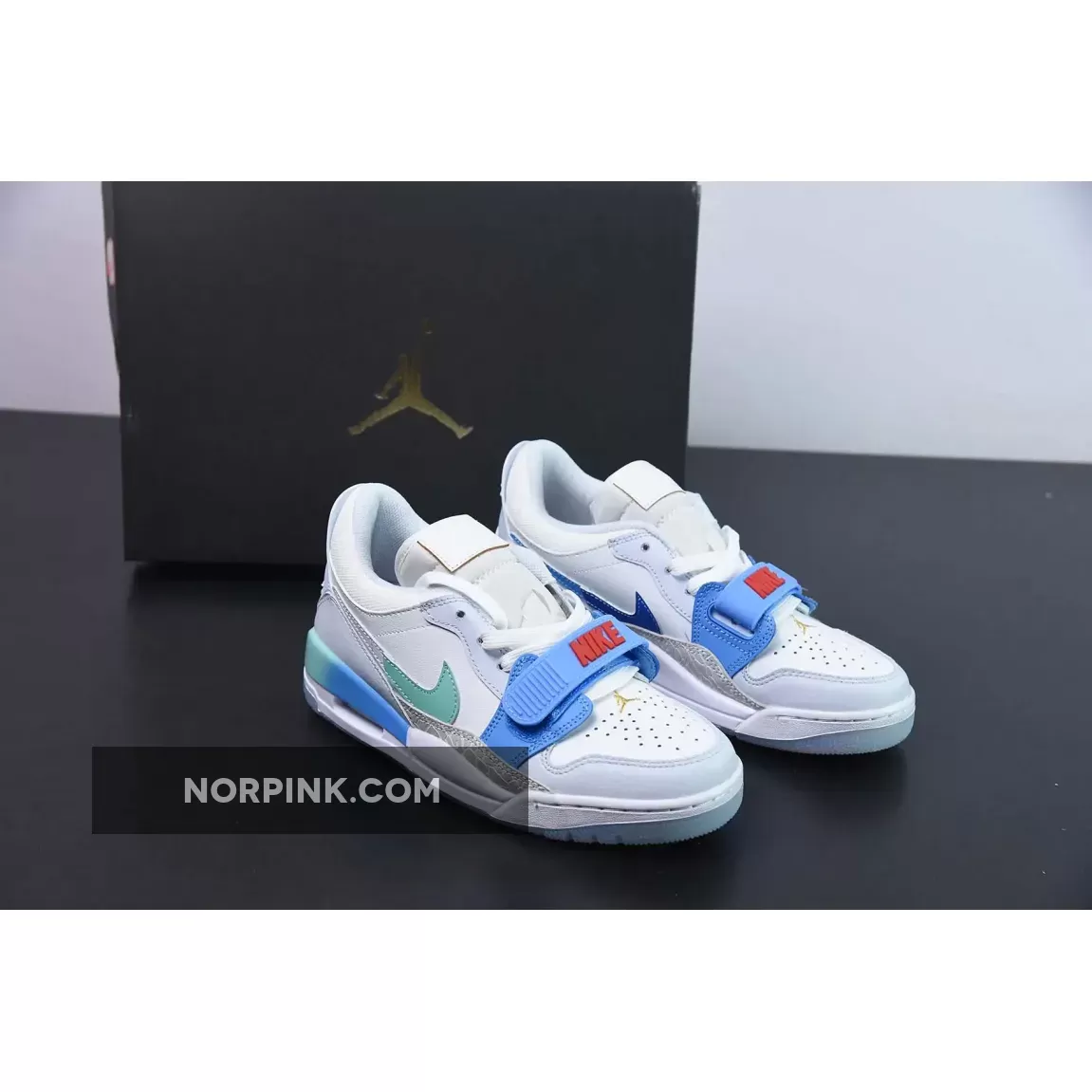 Jordan Legacy 312 White / Aqua / Red