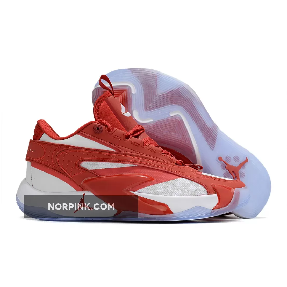 Jordan Luka 2 TB White/University Red-Pure Platinum