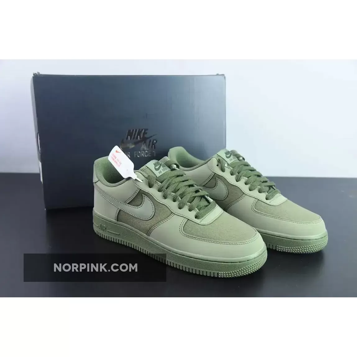 Nike Air Force 1 Low Premium Oil Green/Cargo Khaki