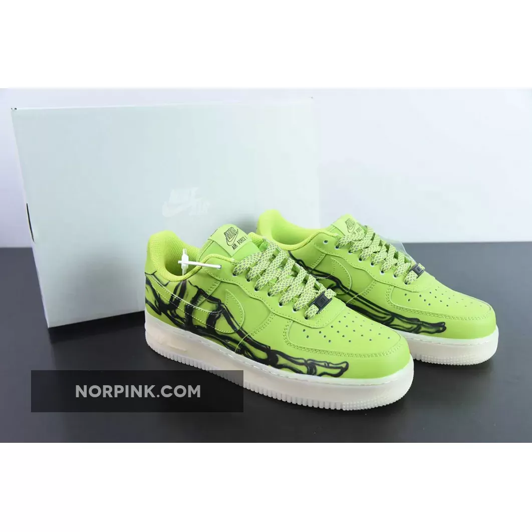 Nike Air Force 1 Low "Skeleton 2023" Green Goo