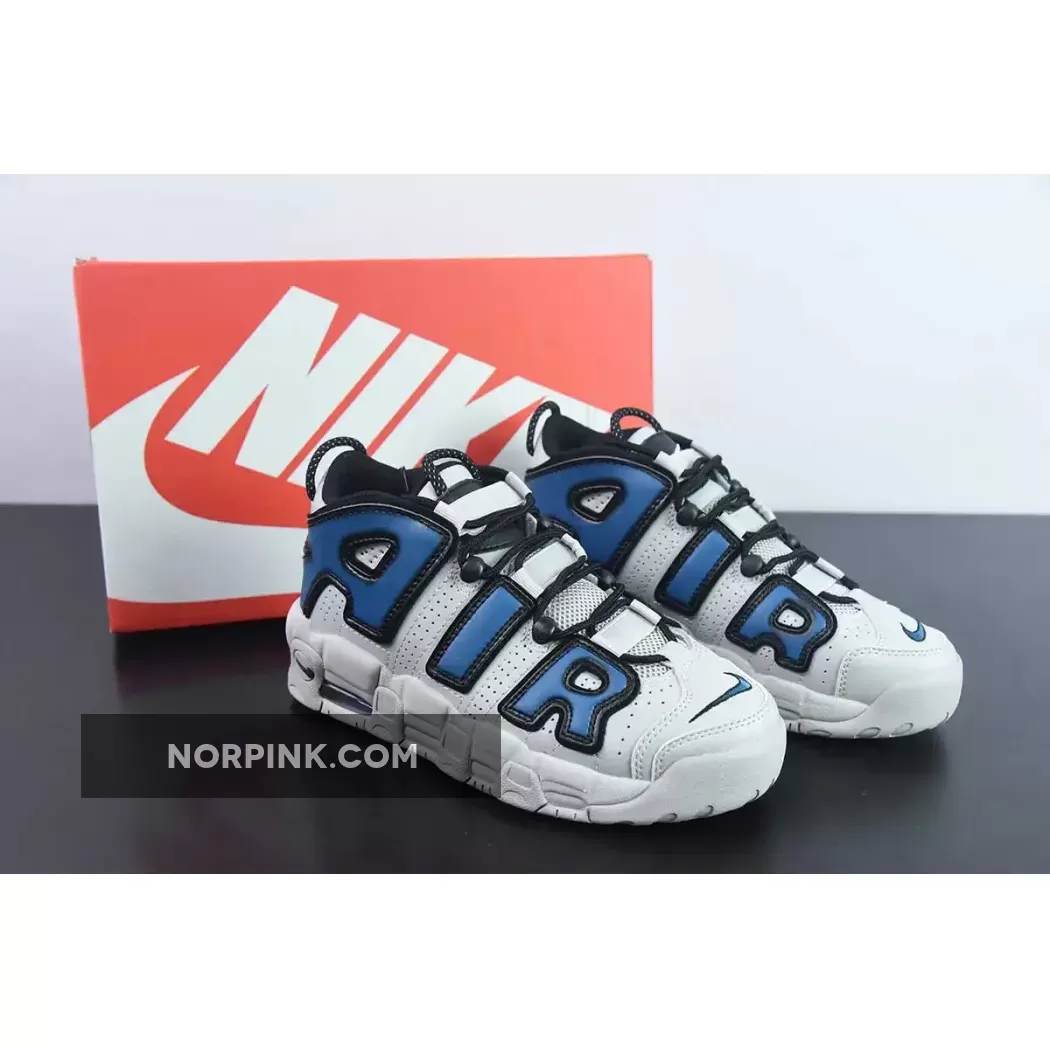 Nike Air More Uptempo Light Iron Ore/Industrial Blue