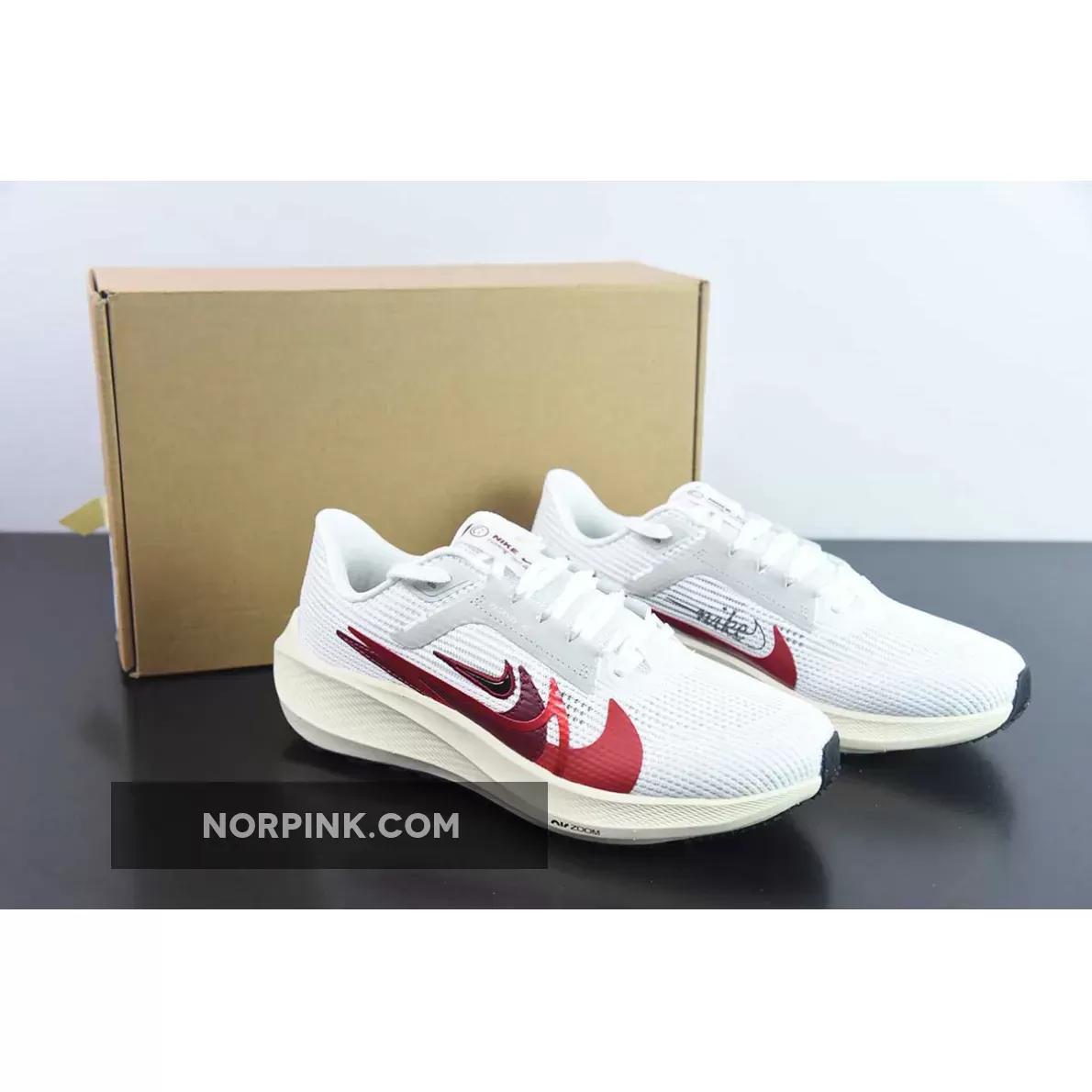 Nike Air Zoom Pegasus 40 White/University Red/Multi-Colo