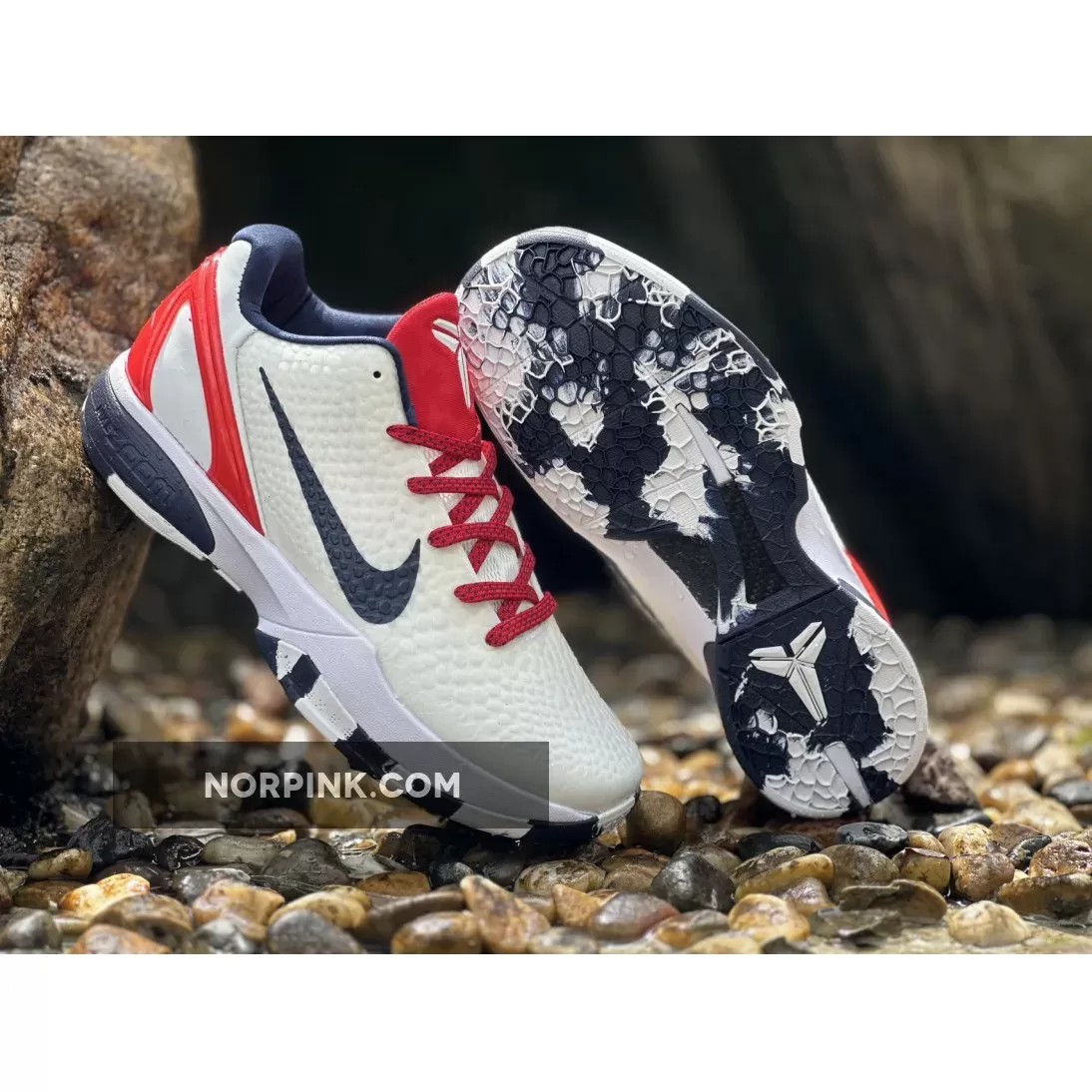 Nike Kobe 6 Protro "Team USA" PE Home White